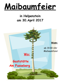 Maibaum setzen 2017