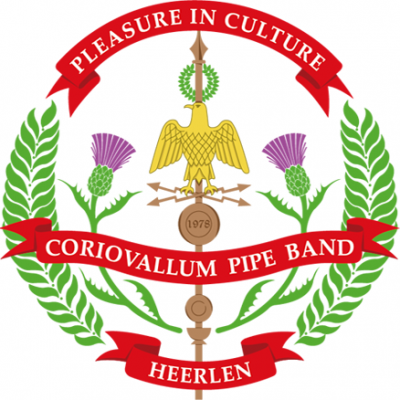 Coriovallum Pipe Band spielt Kirmes in Helpenstein