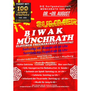 38. MÜNCHRATHER BIWAK + 21. Oldtimer TRECKERTREFF