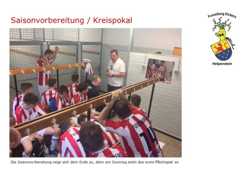 +++ FKH-News KW 31/2017 - Abenteuer Kreisliga +++