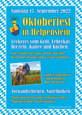 Oktoberfest in Helpenstein